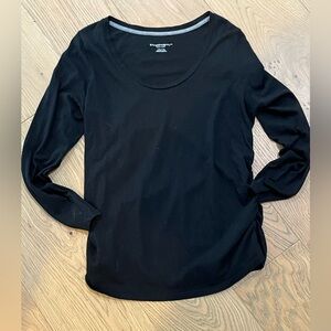 Black Long Sleeve Top